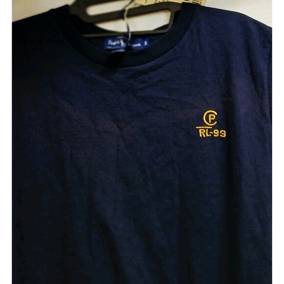 Vintage Deadstock Ralph Lauren RL-93 Sleeveless Vest Tank Navy Blue NWT Rare - Picture 5 of 7